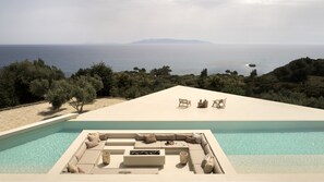 Aerial view - Sui Generis Villa (Kefalonia)