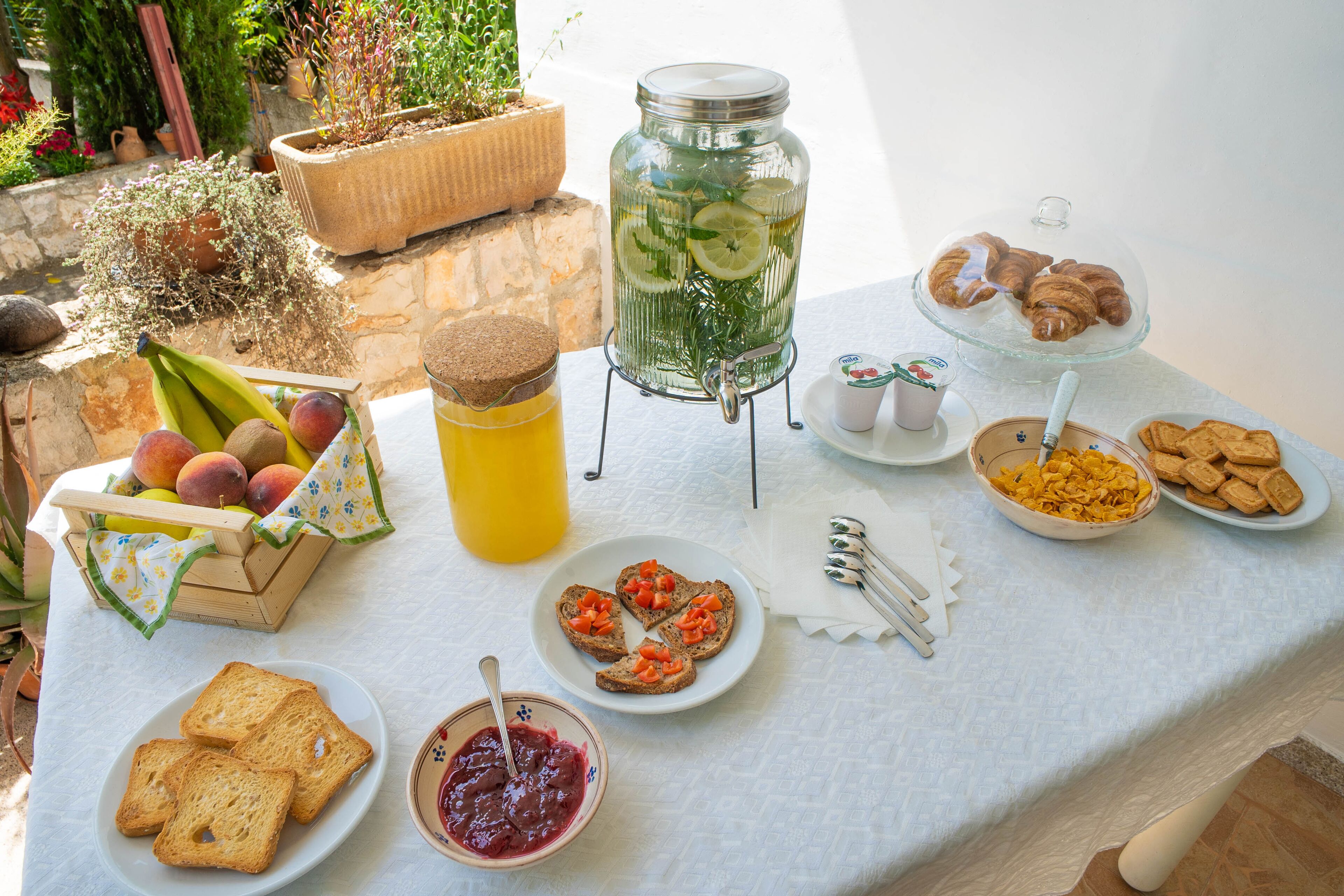 Tägliches inbegriffenes Frühstücksbuffet