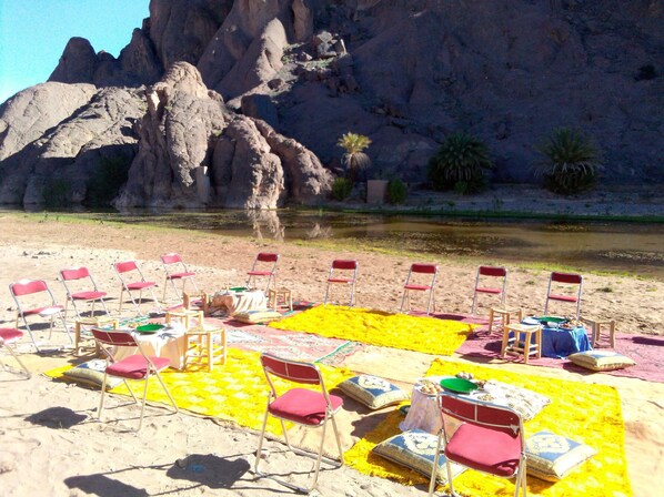 Property grounds - L'oasis de Fint guest house (Ouarzazate)