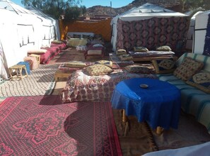 Property grounds - L'oasis de Fint guest house (Ouarzazate)