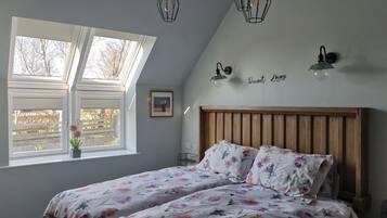 2 bedrooms, iron/ironing board, travel crib, free WiFi