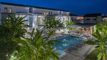 Framhlið gististaðar