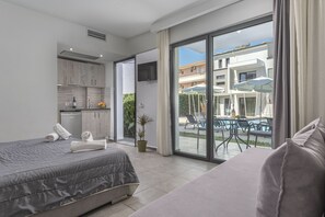 Fridge, stovetop, cookware/dishes/utensils - Adonis Luxury Village (Kassandra)