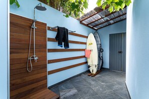 Basic Room, 1 Queen Bed, Sea View | Exterior - In the Village - Madeira Surf Camp I (Machico)