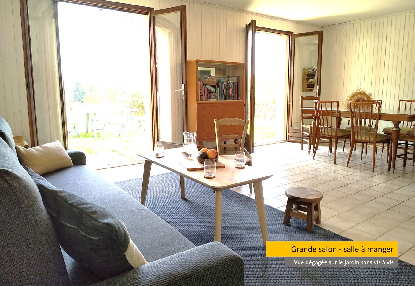 House with large garden 15min walk from Saut de Gouloux