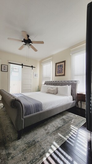 1 bedroom, desk, iron/ironing board, free WiFi - Sail La Víe - 1/1 King with full kitchen - EEHD - Walk Downtown or Cruises (Galveston)