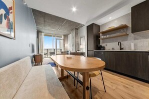 Interior - High-Rise Rainey Pool & Skyline View Balcony (Austin)