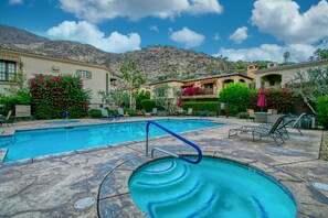 Pool - 2-Level Luxury Tuscan-inspired Downtown Home with En-suite Bedrooms (Palm Springs)