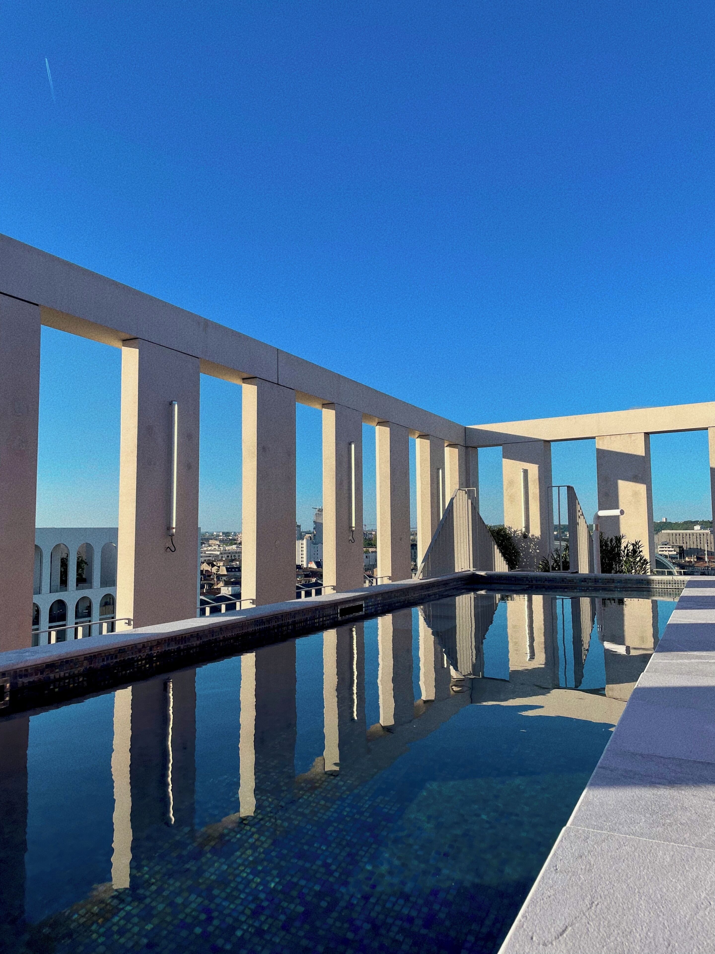 Piscina externa sazonal