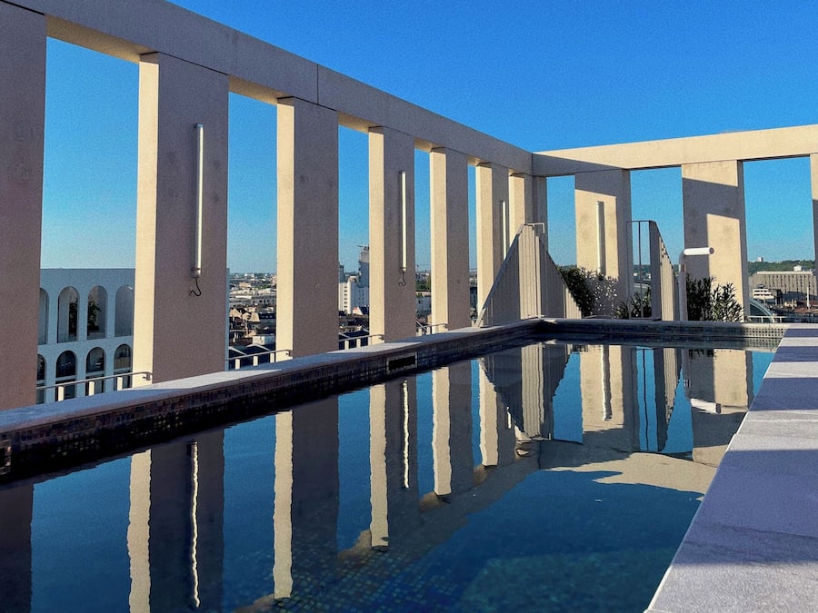 Seasonal outdoor pool