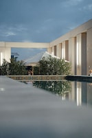 Seasonal outdoor pool