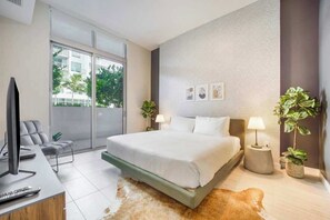 1 chambre, fer et planche à repasser, lit de bébé portatif, Wi-Fi