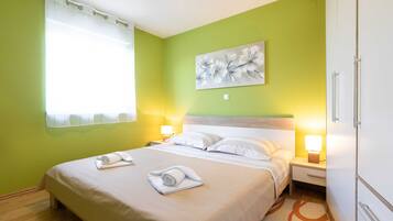 Apartment (Two Bedroom Apartment with Balcony an) | 2 bedrooms, iron/ironing board, cribs/infant beds, WiFi