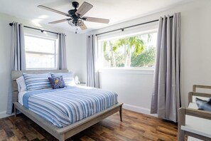 Desk, iron/ironing board, travel crib, WiFi