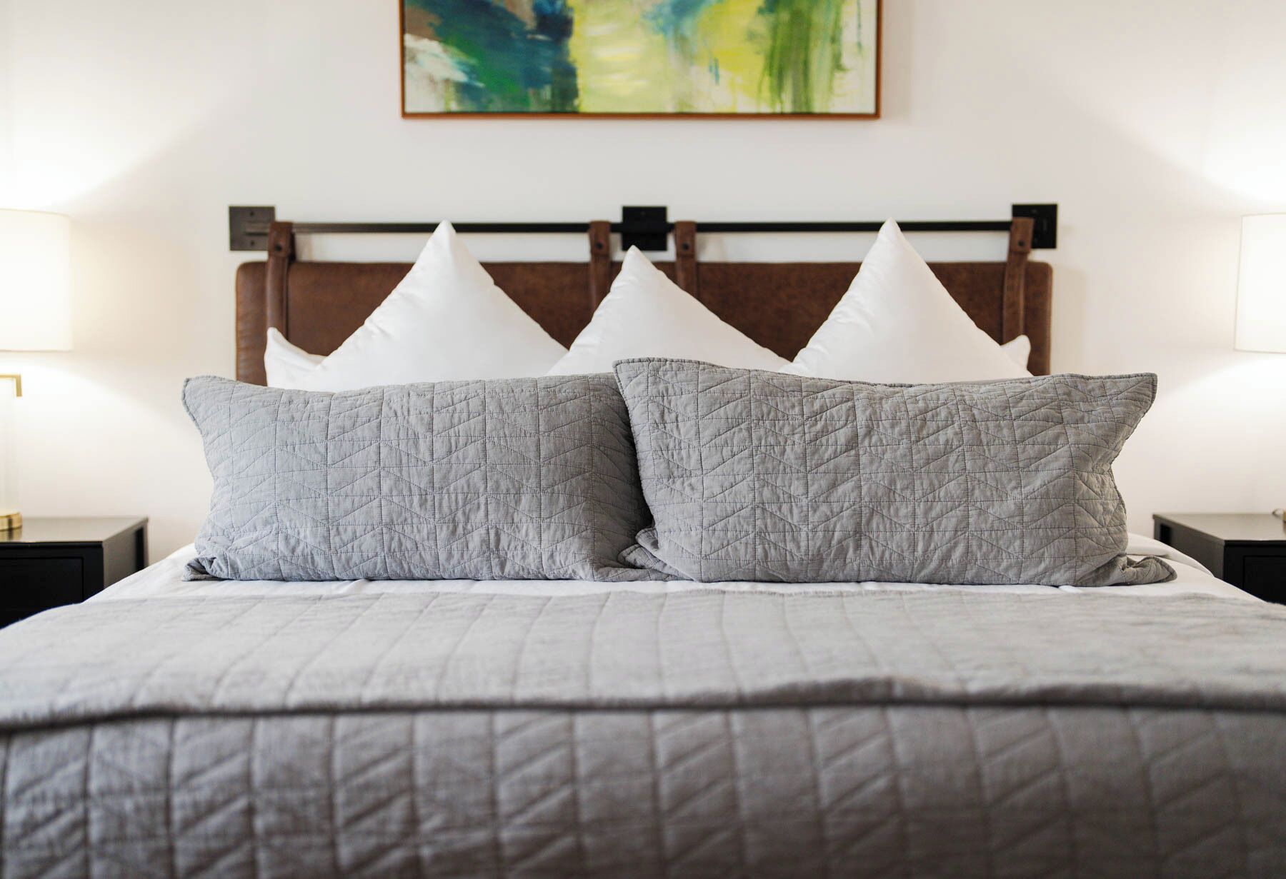 1 chambre, literie de qualité supérieure, surmatelas