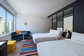 aloft, Room, 2 Queen Beds | Down comforters, pillowtop beds, in-room safe, iron/ironing board - Aloft by Marriott Austin Southwest (Austin)