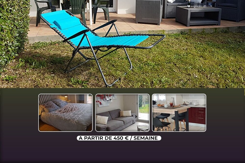 Beautiful apartment Socoa / Urrugne 3 *** garden terrace