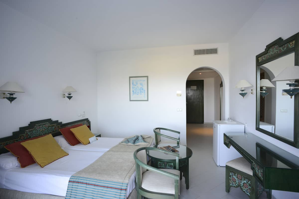 Free minibar items, free WiFi, bed sheets, wheelchair access