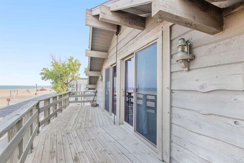 See Shore • Deck View of North Beach • South Haven