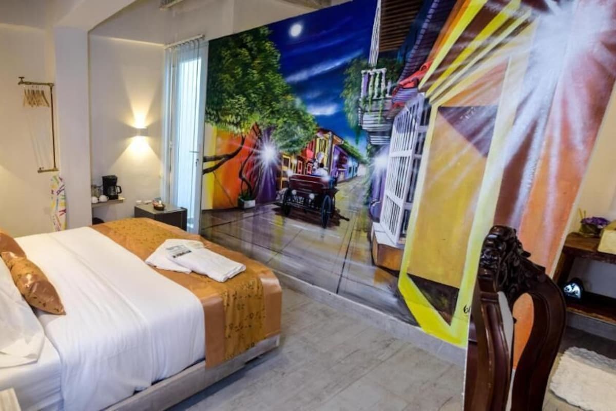 Premium bedding, down duvets, Select Comfort beds, blackout curtains