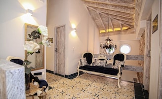 Sala de estar en el lobby
