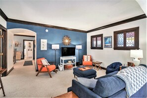 TV, DVD player, table tennis