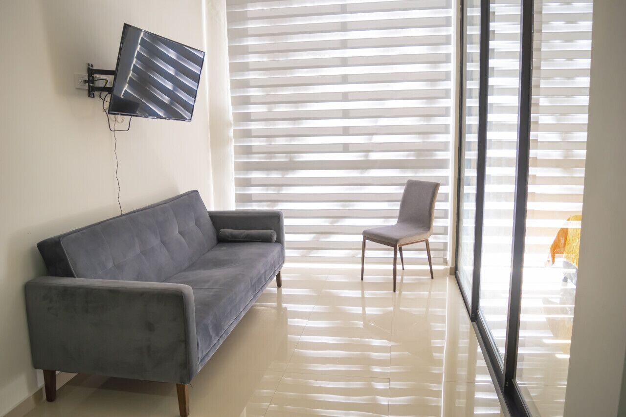 Boutique hotel next to the beach.