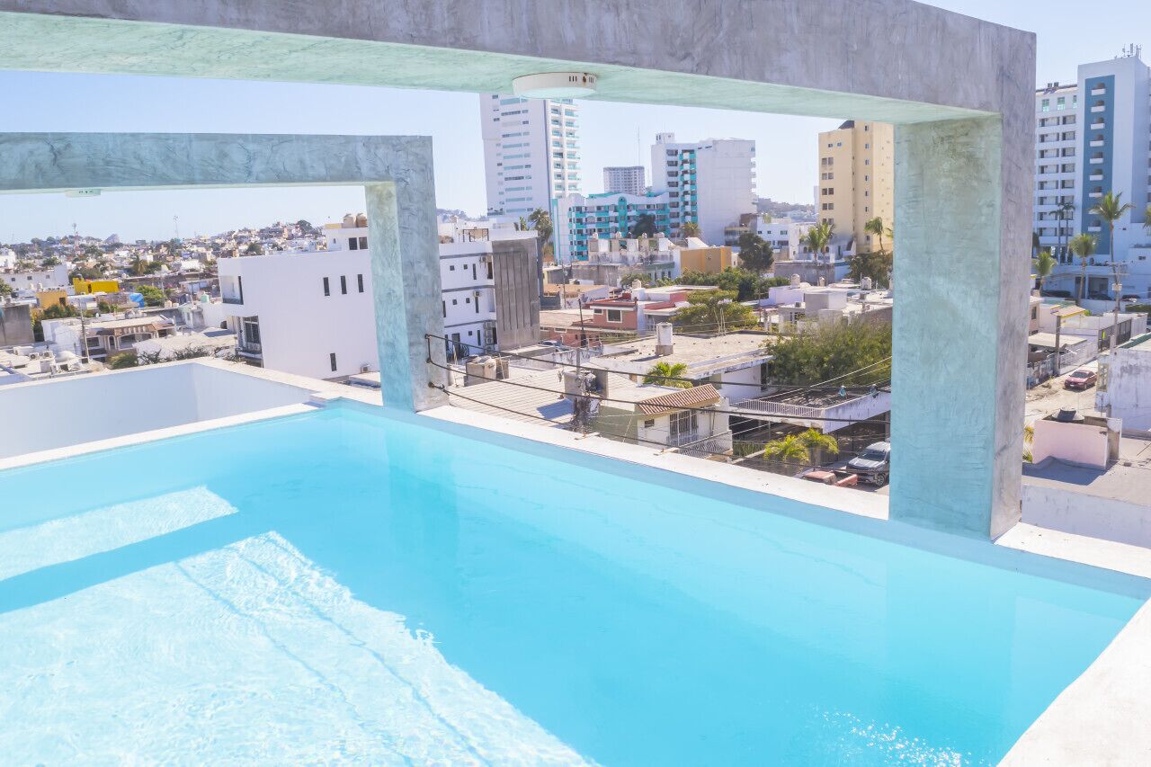 Modern boutique hotel one block from the boardwalk