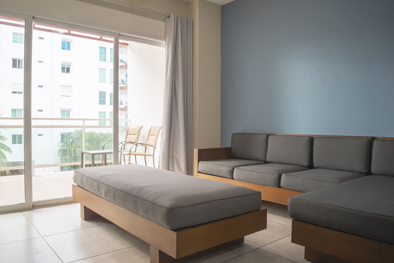 3010 Departamento pacifika , vista alberca/marina