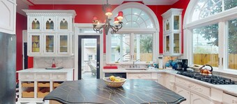 Designer home in Historic District with upscale kitchen