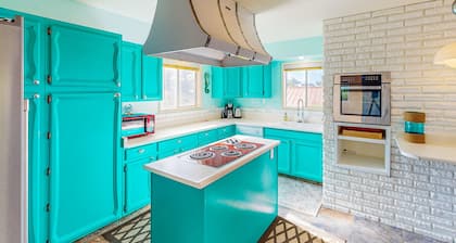 Ocean-view home - private hot tub, outdoor shower, dog-friendly - walk to beach