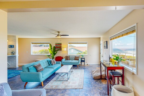 TV, DVD player, stereo