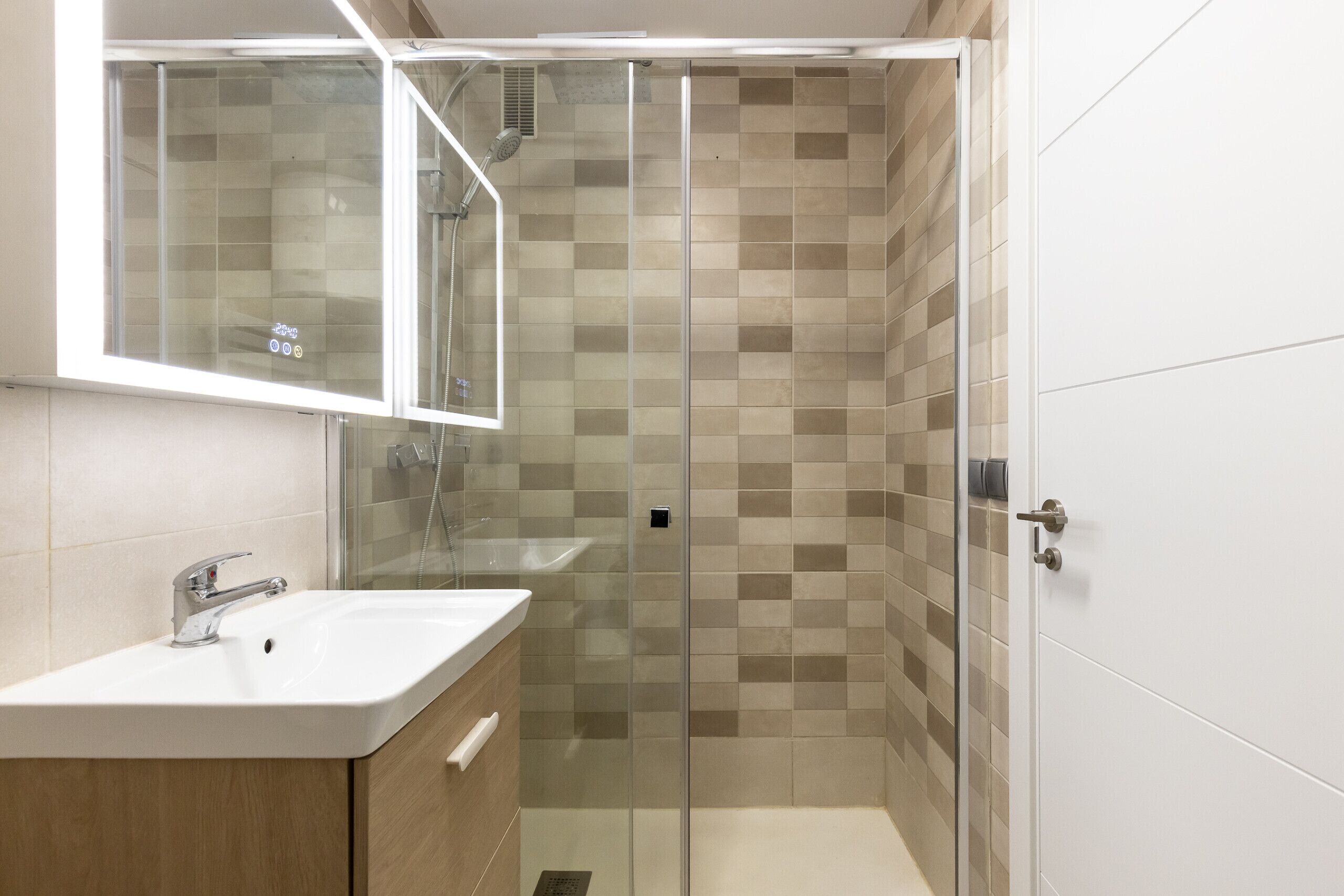 Dusche, Handtücher