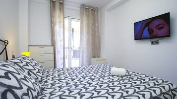 1 makuuhuone, silitysrauta/-lauta, ilmainen Wi-Fi, vuodevaatteet