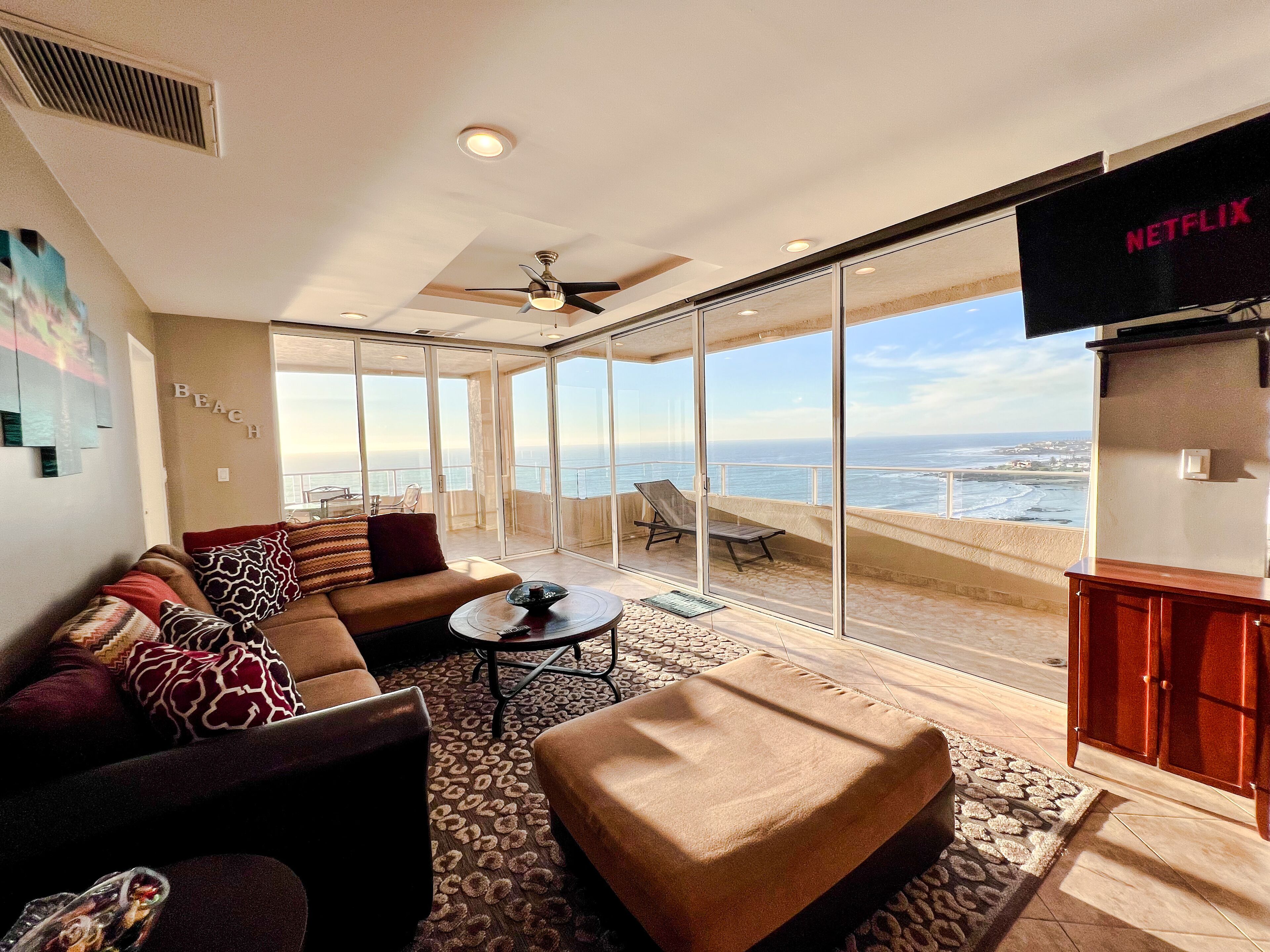 STYLISH&PANORAMIC CONDO/CALAFIA/ 7THFLOOR/ROSARITO