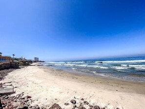 On the beach
