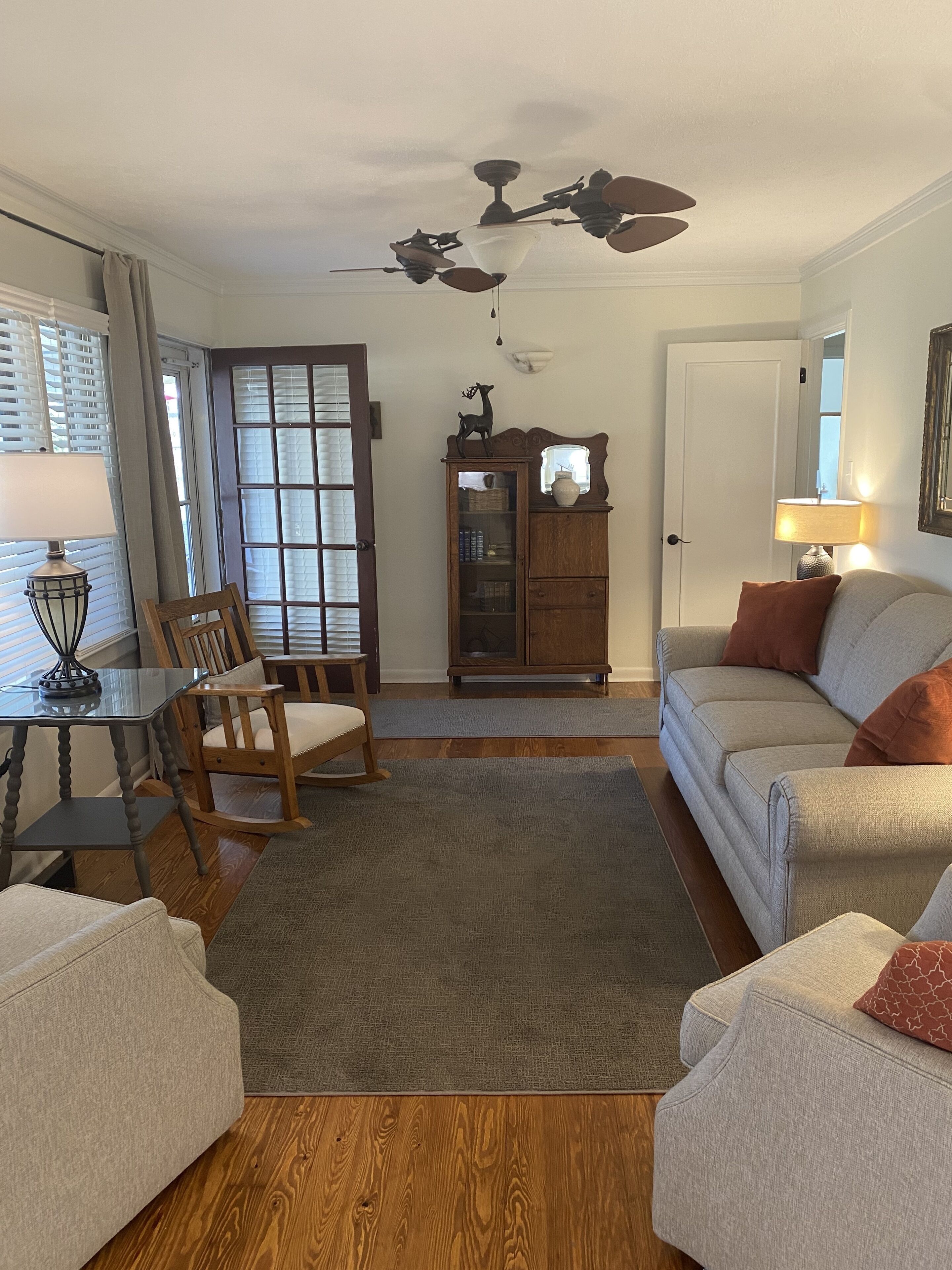 Deerfield Cottage where one can often see DEER