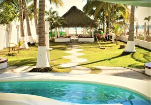 Outdoor pool - Casa San Blas Matanchen a pie de playa (Aticama)