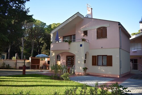 Apts Šime Soline- Two bedroom apartment with garden view terrace