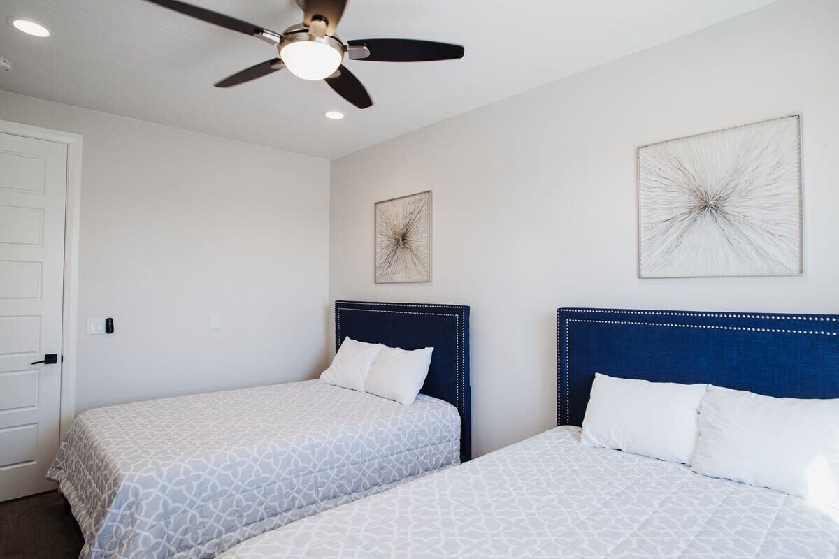 4 bedrooms, iron/ironing board, travel crib, WiFi