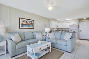 Flat-screen TV - GV 5223 Golf Course View Condo-Paradise Vacation Rental in Ocean Village (Fort Pierce)