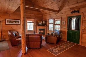 Fernseher, Kamin, Videospiele