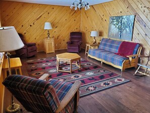 TV connectée, cheminée