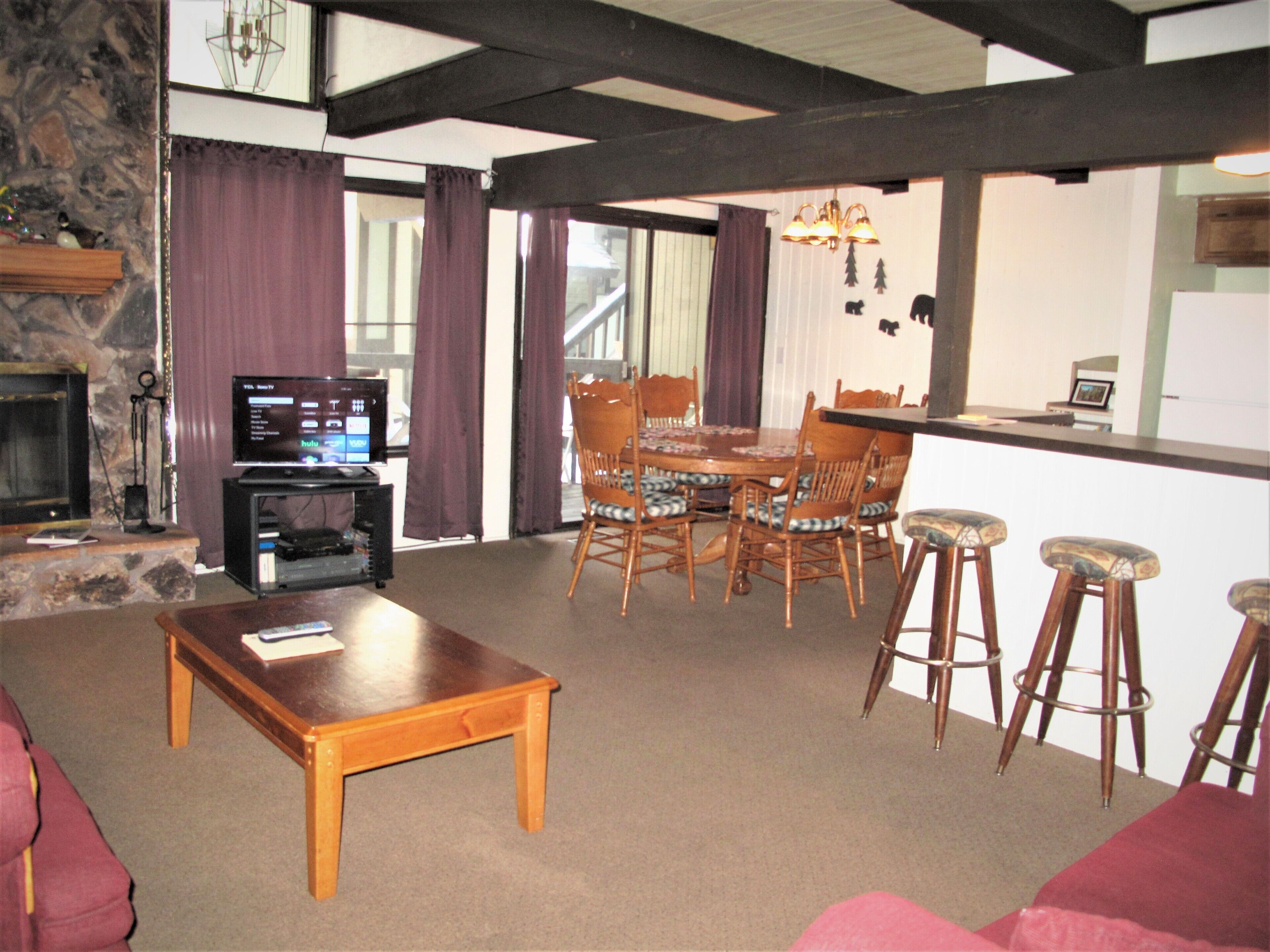 Vacation Townhouse at the base of Snow Summit Ski Resort!