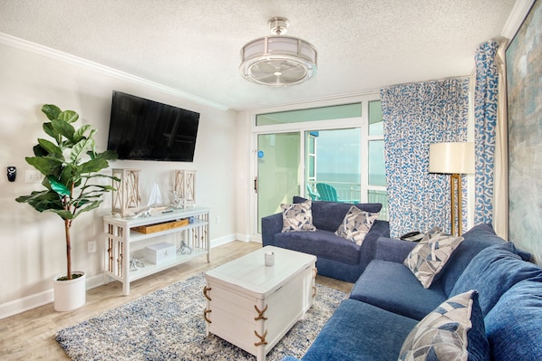 Televisión y reproductor de DVD 