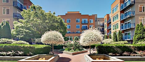 المنطقة المحيطة بالمنشأة