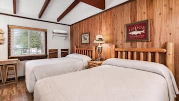 Premium bedding, down duvets, memory-foam beds, individually furnished
