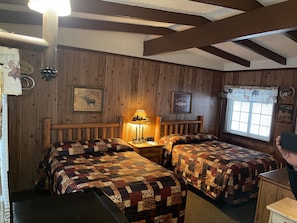 Premium Room, 2 Double Beds, Lake View | Premium bedding, down comforters, memory foam beds
