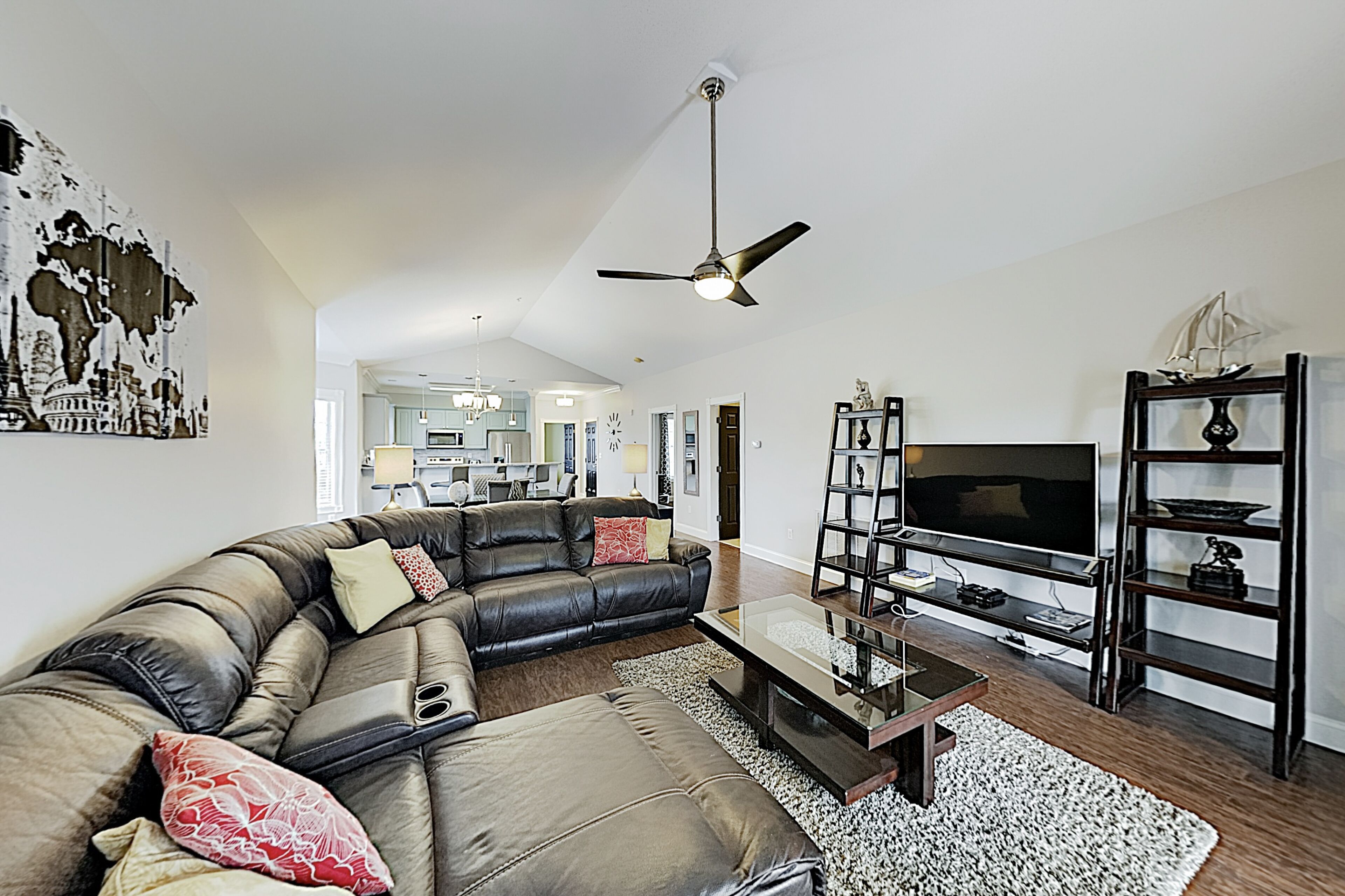 Beach bliss with porch, pool, and on-site golf course - walk to park