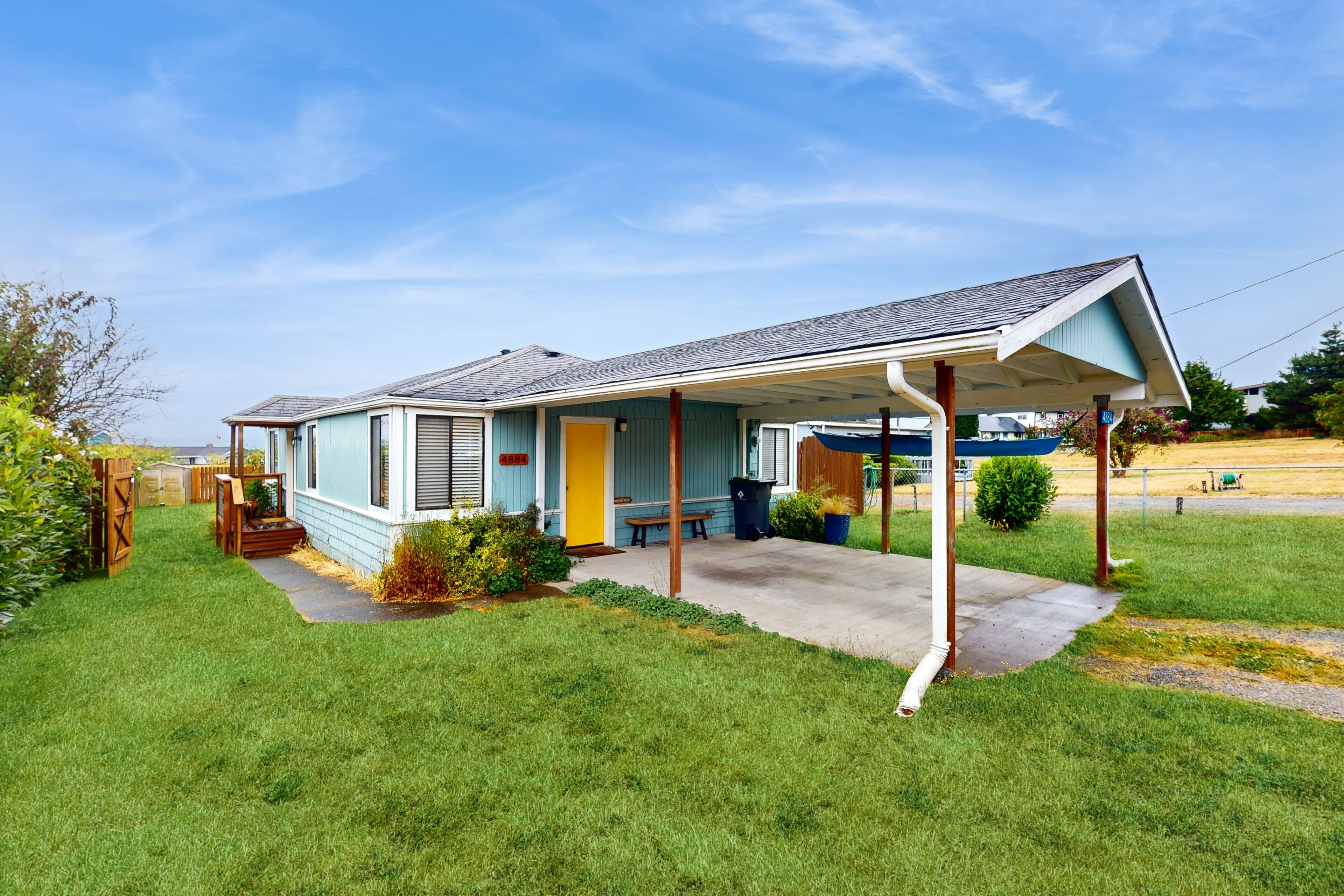 Dog-friendly home with Puget Sound views & walk to beach - located in Bush Point